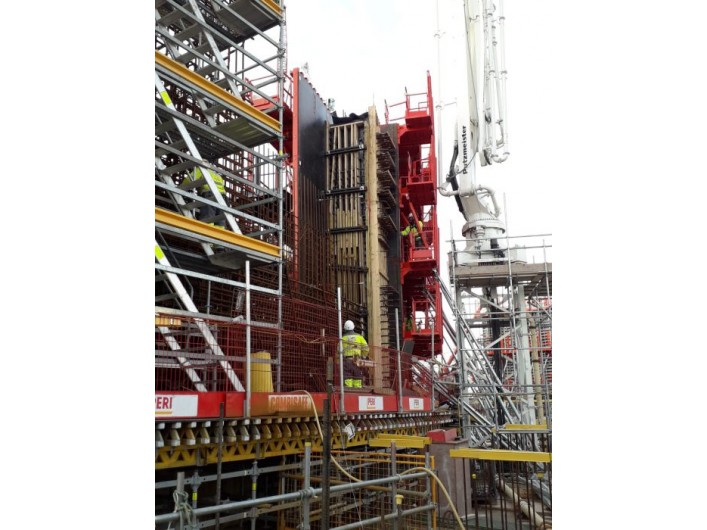 Hinkley C-point Çalışma Güvenlik Platformları ve Korkulukları